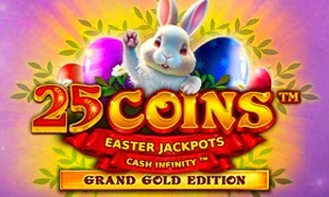 25 Coins Easter Jackpots cover